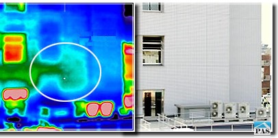 Тепловизионные обследования ограждающих конструкций квартиры тепловизором