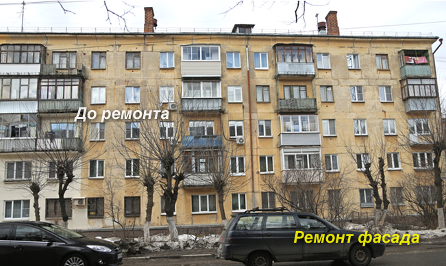 Покраска фасада альпинистами зданий в Москве